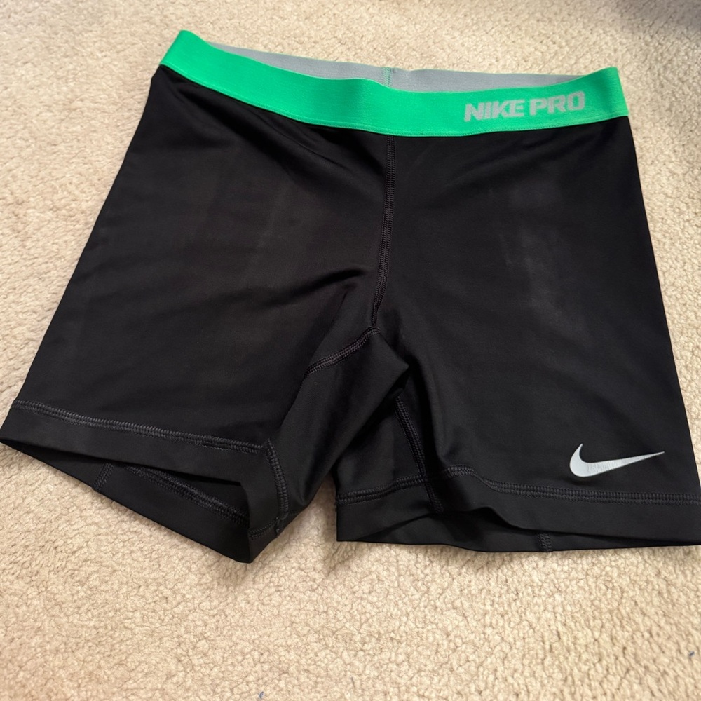 Nike Black and Gray Leggings